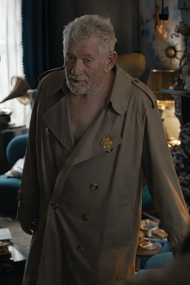 The Christophers Sir Ian McKellen Trench Coat - Image 1